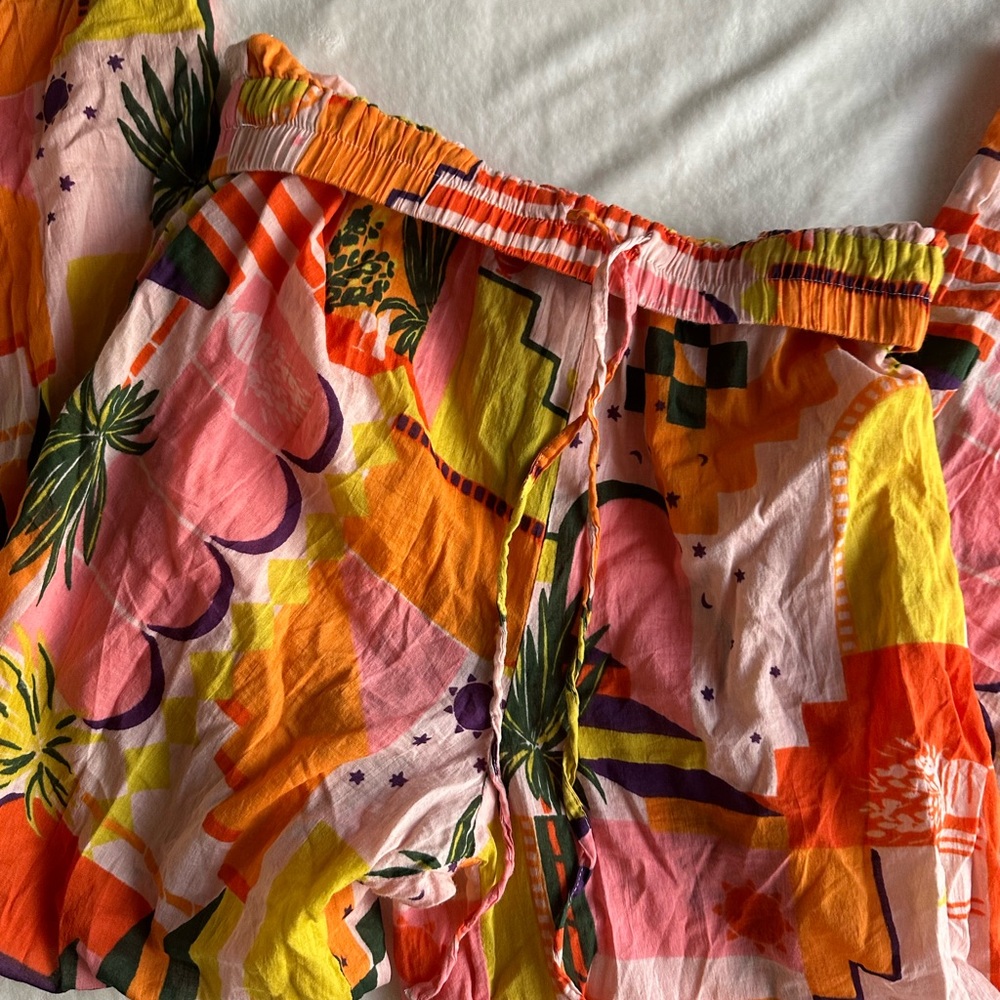 Colorful Geometric Print pants